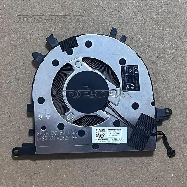 Main image of Laptop CPU Cooling Fan For Yoga Slim 7 Carbon 13IAP7 82U9 82V4 13IRP8 83AY 5F10S14037 DC28000J6F0 DFS5K121142628 FPNM 5V 0.5A