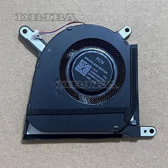 Alt view image 2 of 2 - Laptop CPU Cooling Fan for Asus FX607 FX607J FX607JI FX607JU FX607VU FX607JV FX607JVR FA607 FA607P FA607PI FA607PV FA607NU FA607JI 2024 13NR0HW0M03011 6033B0131401 DFSCL12E16486P-FS3Q 12V 1A
