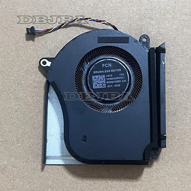 Alt view image 2 of 2 - Laptop CPU Cooling Fan For DFSCK22115181T F24410 6033B0152601 13NR0NK0P01011 12V 1A