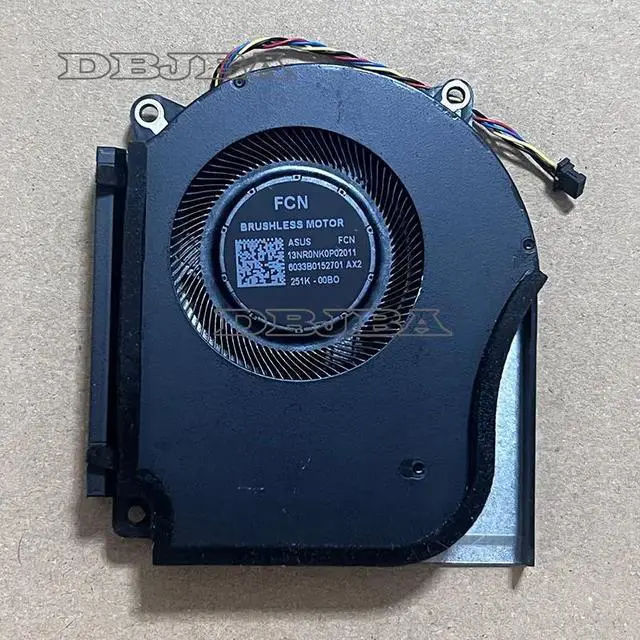 Alt view image 2 of 2 - Laptop GPU Cooling Fan For DFSCK22D05883S F24411 6033B0152701 F24411 13NR0NK0P02011 12V 1A