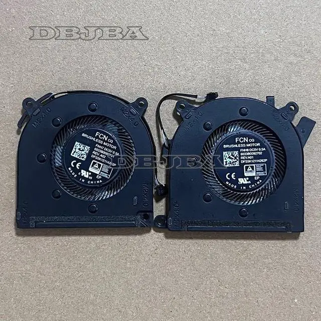 Alt view image 2 of 2 - Laptop CPU GPU Cooling Fan For HP ProBook 470 G8 470 G9 ENVY 17-CN 17-CP 17-DN M50402-001 FNH7 FNH8 17s-CU 17-CU2002tx