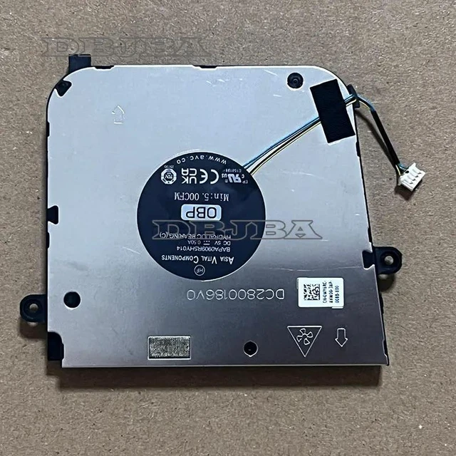 Main image of CPU Fan For DELL Latitude 5450 Precision 3490 BAPA0909R5HY014 0WY6RC WY6RC ND85C52-23F13 DC2800186V0 5V 0.5A