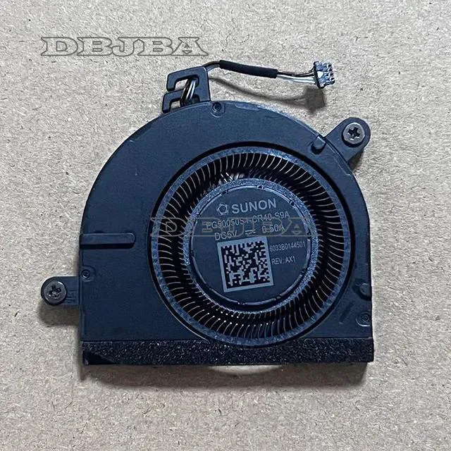 Alt view image 2 of 2 - Laptop CPU Cooling Fan For EG50050S1-CR40-S9A 6033B0144501 DC5V 0.50A 4-Pin