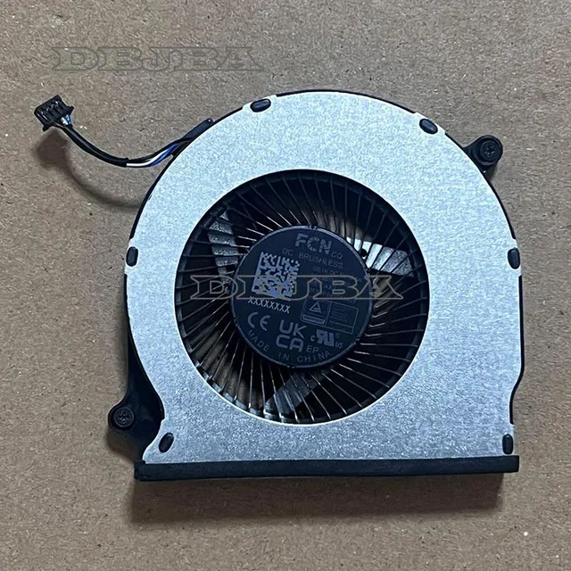Alt view image 2 of 2 - Laptop CPU Cooling Fan for HP P34058-001 QS1K DFS5P841081A2T 6033B0137601 5V 0.5A