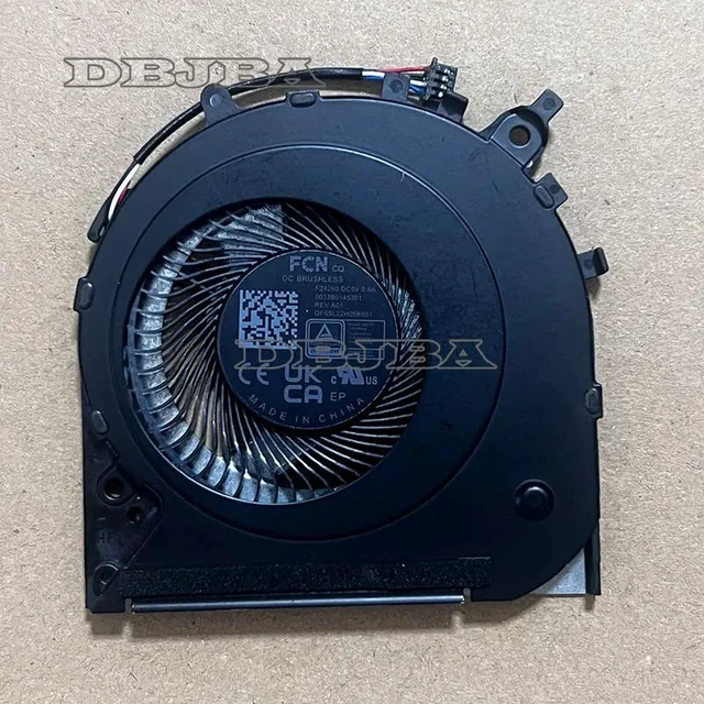 Alt view image 2 of 2 - Laptop CPU Cooling Fan For HP F24260 DFS200005AR0T 6033B145301 6033B0135001 FSP5 5V 0.8A