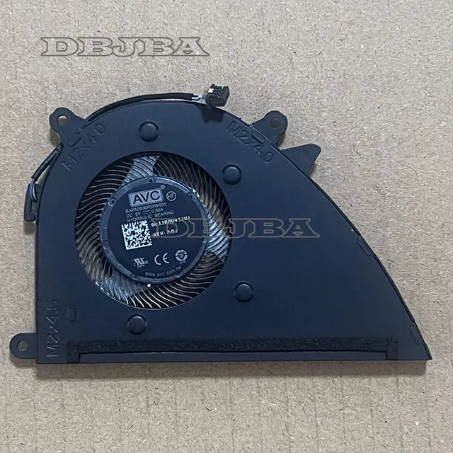 Alt view image 2 of 2 - Laptop CPU Cooling Fan For HP ProBook 470 G8 470 G9 Envy 17-CN 17T-CN 17-DN 17-CN0010NR 17Z-CP 17-CP 17-CP0035CL 17S-CU M50402-001 FNH9 6033B0093201 BAPA0906R5HY005 5V 0.50A