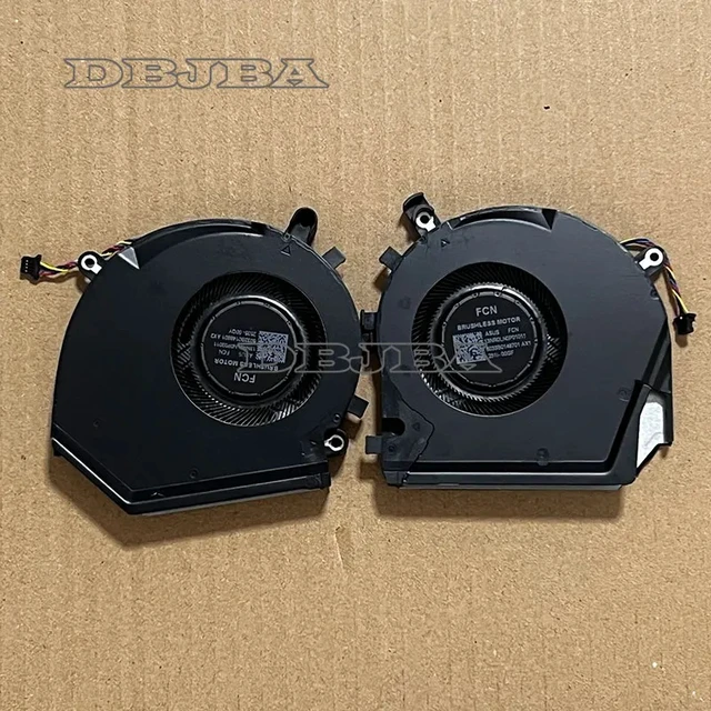 Alt view image 2 of 2 - CPU GPU Fan for ASUS ROG Stric G615 G635 F24319 F24318 DFS5L22W15681Z DFS5L22W15681Z F24319 DFS5M22S05K87Z 6033B0148801 6033B0148701 5V 1A