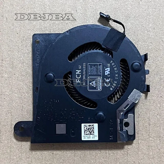 Main image of CPU Cooling Fan For Dell Alienware X17 R1 R2 0J01R0 J01R0 FNNA DFSCK221051827 DC28000UKFL 12V 1A