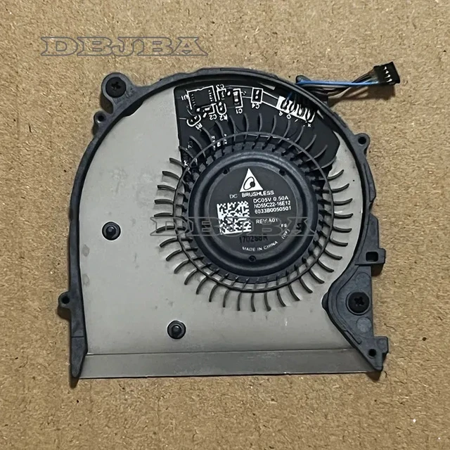 Alt view image 2 of 2 - Laptop CPU Cooling Fan for HP Elite x2 1012 G2 1013 G2 6033B0050501 ND55C22-16E12 924448-001 5V 0.5A