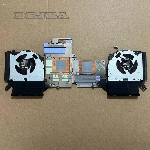 Main image of DBTLAP Laptop CPU GPU Cooling Fan For Lenovo Legion 5 15IAH7 Y7000P R7000P R7000 ARH7 IAH7 2022 Year FPPD FPPF DFS5K22305283A DFS5K22115371G AT2FB004FF0 5H40S20508 5V 0.5A Heatsink