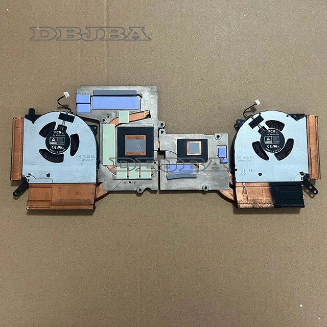 Main image of DBTLAP Laptop Cooling Fan For Lenovo Legion 5 Pro-16ACH6H 82JQ DFSAL12E164860 FNKF DFSAL12E064860 FNKD 5H40S20282 AT12V001DT0 10V 0.8A Heatsink