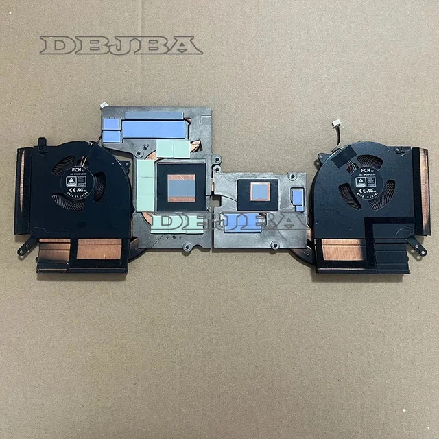 Alt view image 3 of 4 - DBTLAP Laptop Cooling Fan For Lenovo Legion 5 Pro-16ACH6H 82JQ DFSAL12E164860 FNKF DFSAL12E064860 FNKD 5H40S20282 AT12V001DT0 10V 0.8A Heatsink
