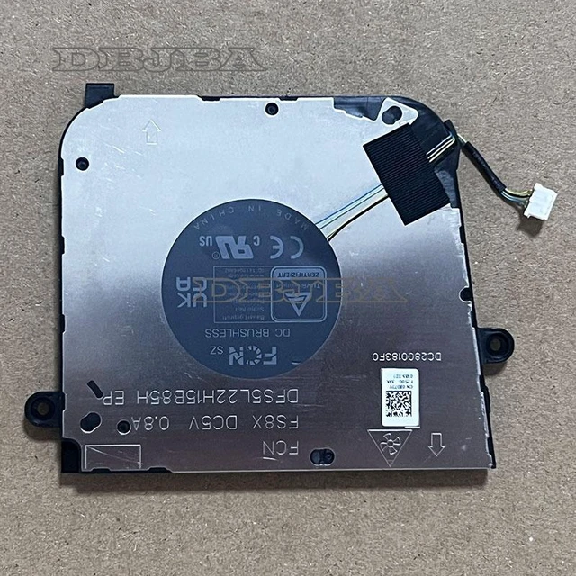 Main image of Laptop CPU Cooling Fan For FCN FS8X 08073V 8073V DC2800183F0 For Dell Latitude 5450 E5450 Precision 3490 5V 0.8A