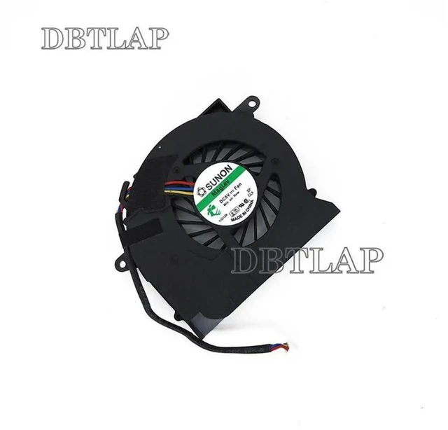 Alt view image 4 of 6 - DBTLAP Laptop CPU Fan Compatible for HP EliteBook 2540 2540P I7 CPU Fan