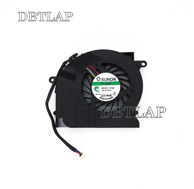 Alt view image 3 of 6 - DBTLAP Laptop CPU Fan Compatible for HP EliteBook 2540 2540P I7 CPU Fan