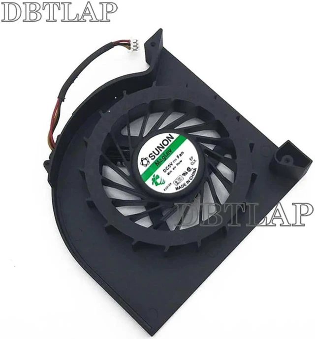 Alt view image 4 of 6 - DBTLAP Laptop CPU Fan for HP Pavilion HDX16 HD16 Notebook CPU Cooling Fan Cooler X16-1100 X18-1000 X18T-1000