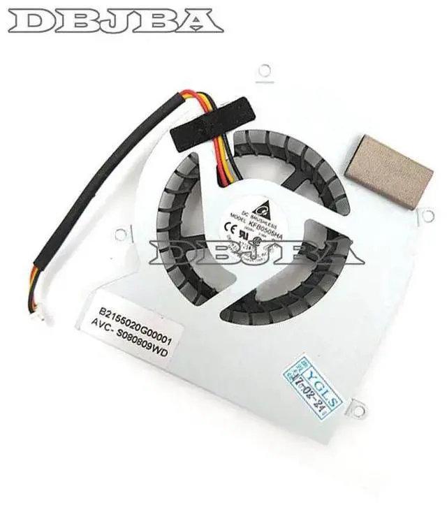 Alt view image 2 of 6 - DBTLAP Fan for Gateway M-6834 M-6841 M-6844 M-6846 M-6847 M-6848 M-6849 CPU Fan