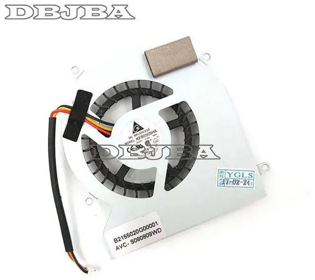 Alt view image 3 of 6 - DBTLAP Fan for Gateway M-6834 M-6841 M-6844 M-6846 M-6847 M-6848 M-6849 CPU Fan