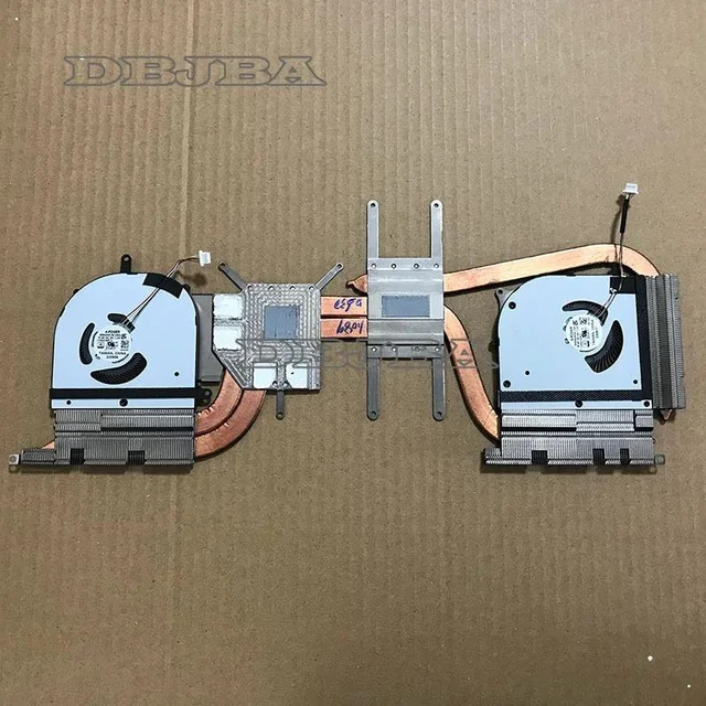 Main image of Laptop CPU GPU Cooling Fan with Heatsink For MSI MS15A1 MS15A2 BS5405HS-U6P BS5405HS-U6Q 5V 1.0A Cooling Radiator