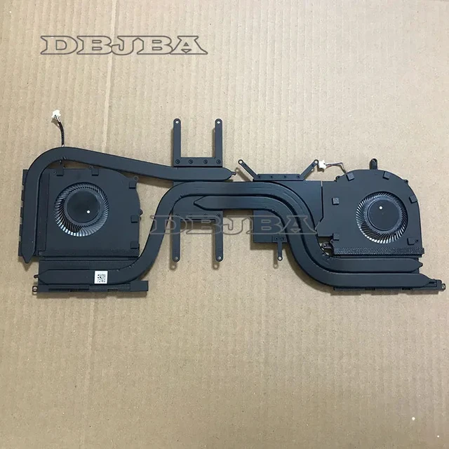 Alt view image 2 of 2 - Laptop CPU GPU Cooling Fan with Heatsink For MSI MS15A1 MS15A2 BS5405HS-U6P BS5405HS-U6Q 5V 1.0A Cooling Radiator