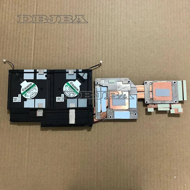 Main image of CPU GPU Cooling heatsink Fan For Dell Precision 7780 M7780 06VJDM 0HN24M MG75090V1-C291-S9A MG75090V1-C291-S9A 0HN24M
