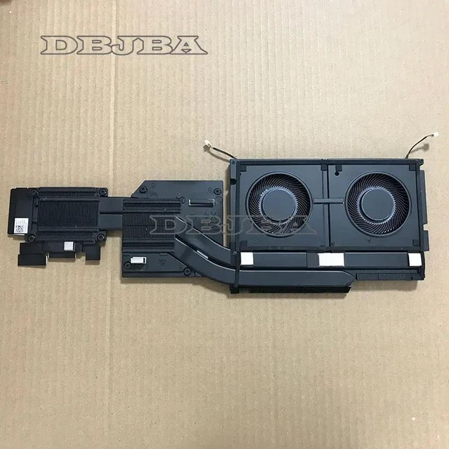 Alt view image 2 of 2 - CPU GPU Cooling heatsink Fan For Dell Precision 7780 M7780 06VJDM 0HN24M MG75090V1-C291-S9A MG75090V1-C291-S9A 0HN24M
