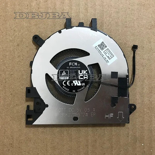 Main image of GPU Cooling Fan For Lenovo Yoga Slim 7 14APU8 7-14APU8 DFS5K22115572W FQBT DC28000KXF0 5F10S14112