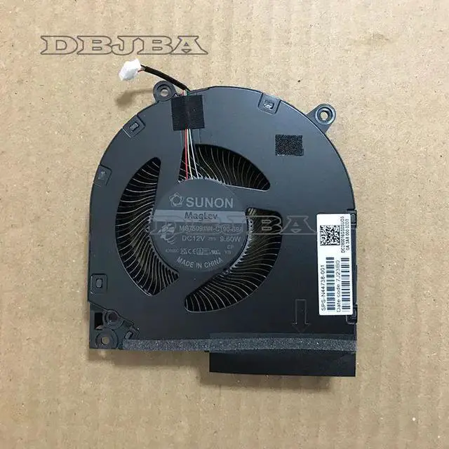 Main image of Laptop CPU FAN For HP OMEN 16-XD0000 16-XD0001LA 16-XD0002LA DC12V 9.6W