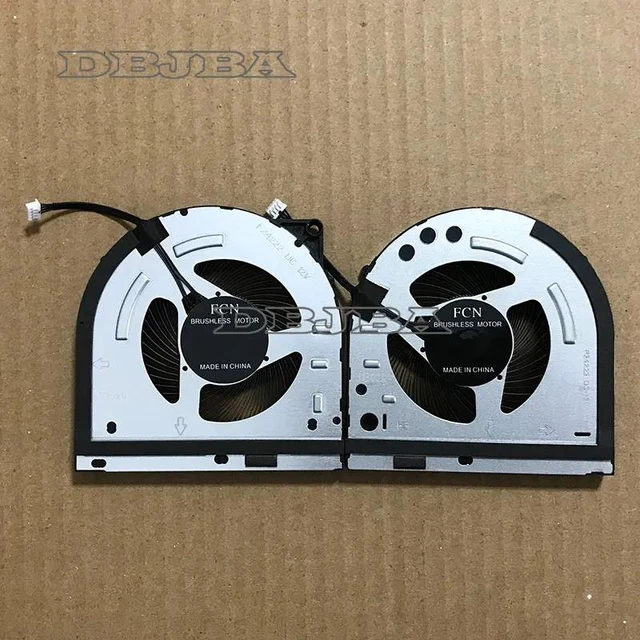 Main image of New Laptop CPU GPU Cooling Fan for Lenovo LOQ 15IAX9 15IRX9 15IAX9I 5H40S21000 5H40S21001 For FCN F24222 F24223 DC 12V