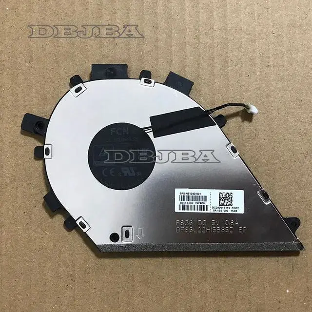 Main image of New Lapotp CPU Cooling Fan for HP ENVY x360 14-fc 2-in-1 14-fc0116TU ND75C08 23G12 N91030-001 DC28001B1F0 DFS5L22H15B85D FSG6
