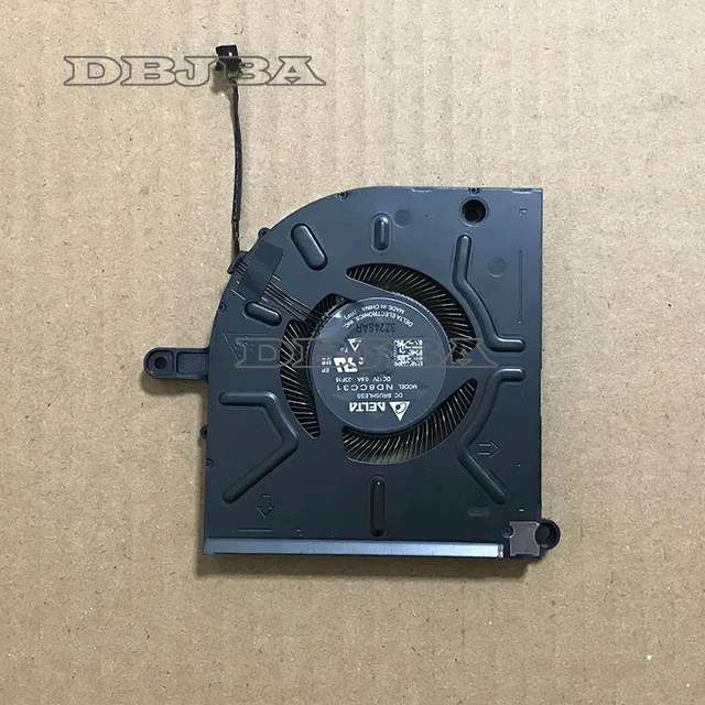 Main image of New Laptop GPU Cooling Fan Cooler for DELL Alienware M16 R2 ND8CC31-23F16 ND8CC31 23F16 12V 0.6A Fan