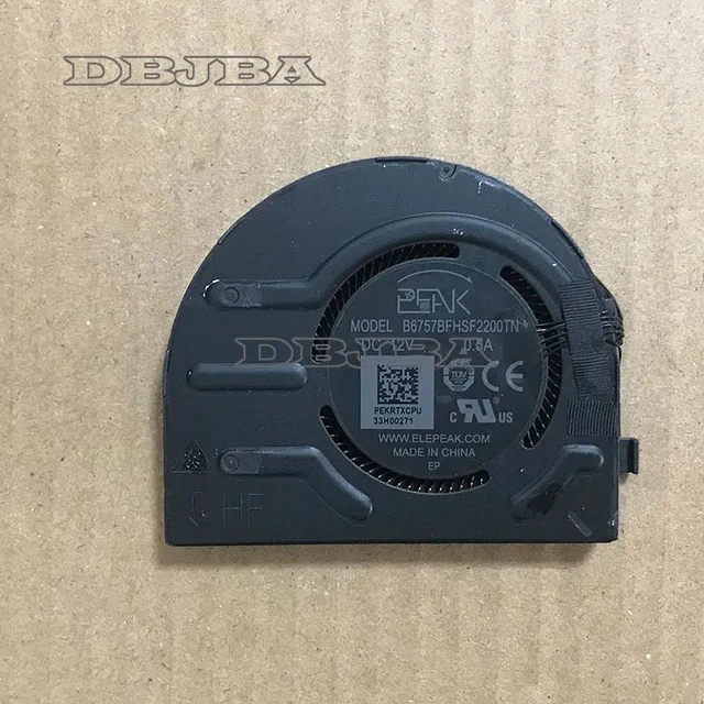 Main image of New Laptop CPU Cooling Fan for Lenovo ThinkPad P1 Gen 4 X1 Extreme 4th Gen B6757BFHSF2200TN 12V 0.5A