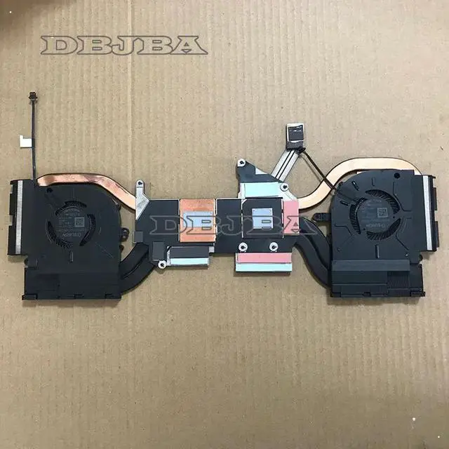 Main image of New 02GN4X 2GN4X Black For Dell Alienware M16 R2 EG75071S1-C410-S9A EG75071S1-C420-S9A CPU GPU Cooling  Heatsink Fan