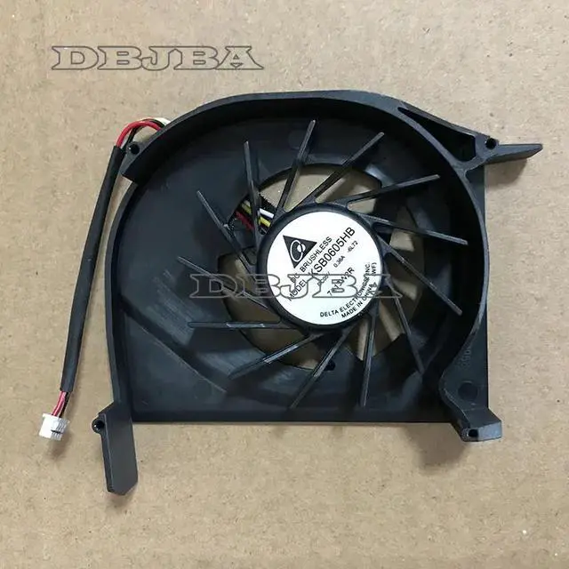 Alt view image 2 of 2 - DBTLAP Laptop Cooling Fan For HP Pavilion dv6500 6800 For Delta KSB0605HB KSB0605HB -6L72 -6L76 434746-001 431450-001 0.36A 4Pin