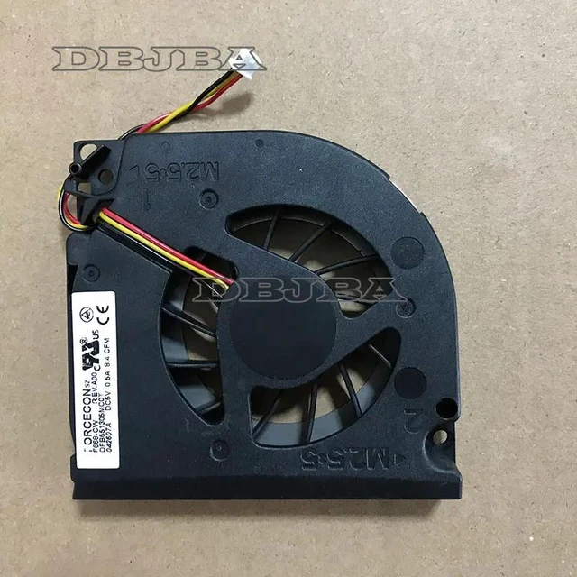 Main image of Laptop Cooling Fan For Dell Inspiron 6000 6400 9300 DFB551305MC0T DC5V 0.5A 3Wire 3Pin DFB551305MC0T F668-CW 0HK120 HK120