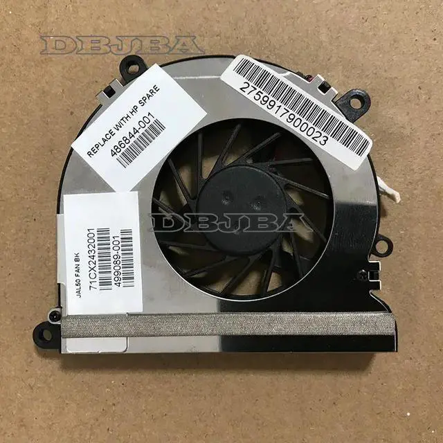 Alt view image 2 of 2 - DBTLAP Laptop CPU Cooling Fan For HP Compaq G62 G42 CQ40-606AU CQ40-313AX KSB0505HA-7K88 5V 0.38A 486844-001 2Pin