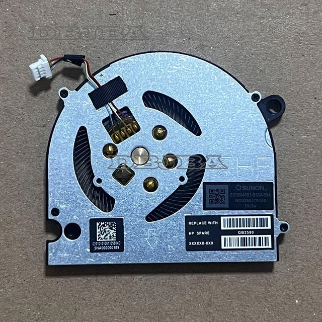 Main image of Laptop Cooling Fan for HP OmniBook X NG Next Gen AI 14-KA TPN-W170 EG50040S1-B330-S9A 5V