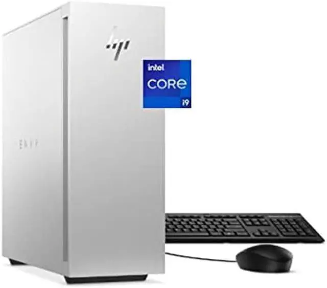 Main image of HP Envy Desktop Bundle PC, NVIDIA GeForce RTX 3070 Graphics,12th Generation Intel Core i9 Processor, 16 GB SDRAM, 1 TB SSD, Windows 11 Home OS, Wi-Fi & Bluetooth (TE02-0042, 2022)