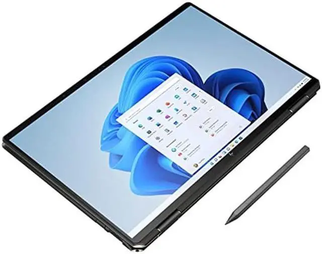 Alt view image 3 of 5 - HP Spectre X360 Business 2-in-1 Laptop 16" 3K+ IPS 400nits Touchscreen 11th Gen Intel Quad-Core i7-11390H 16GB RAM 1TB SSD HP Pen Backlit Fingerprint Thunderbolt B&O Win11 Black + USB-C Adapter