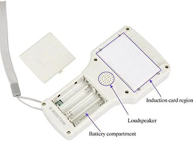 Alt view image 3 of 5 - OBO HANDS English RFID NFC Copier Reader Writer Duplicator 10 Frequency Programmer with Color Screen +5pcs UID Tag+5Pcs UID Cards