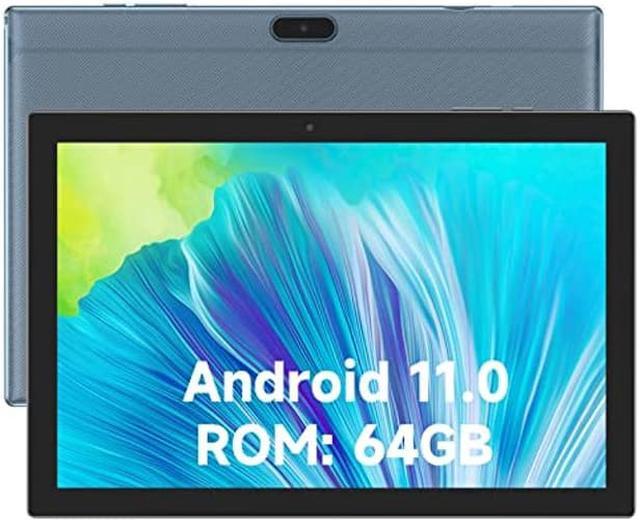 Android Tablet 10 Inch Tablet, 64GB Storage Tablets, Android 11 Tablet,  512GB Expand, 8MP Camera, Quad-Core Processor 2GB RAM WiFi 6000MAH Battery  10.1'' IPS HD Touch Screen Google Tableta (Blue Tab) 