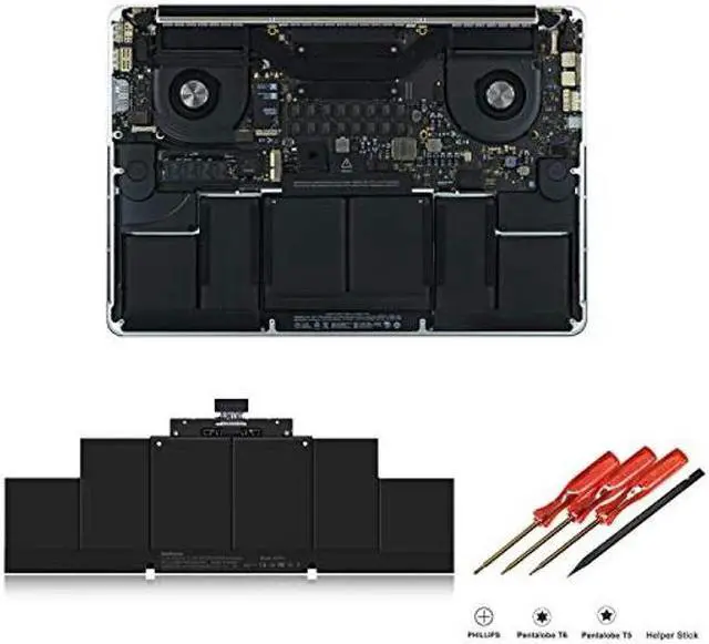 Alt view image 2 of 5 - BatPower A1618 Replacement Laptop Battery for Apple Mid 2015 MacBook Pro 15-inch Retina A1398 EMC 2909 EMC 2910 Battery MacBook Pro 15" Retina A1398 Apple A1618 Battery 99.5Wh