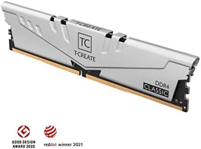 Alt view image 2 of 5 - TEAMGROUP T-Create Classic 10L DDR4 32GB Kit (2 x 16GB) 3200MHz (PC4 25600) CL22 Desktop Memory Module Ram - TTCCD432G3200HC22DC01