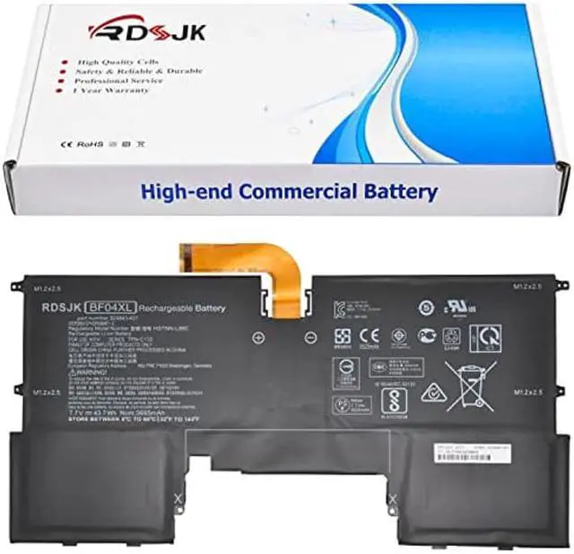 Main image of BF04XL Laptop Battery for HP Spectre 13-AF 13-AF100 13-AF000NC 13-AF110TU 13-AF012DX 13-AF501TU AF502TU AF503TU AF504TU AF505TU AF506TU 13-V115TU 13-V117TU HSTNN-LB8C 924843-421 924960-855 7.7V 43.7Wh