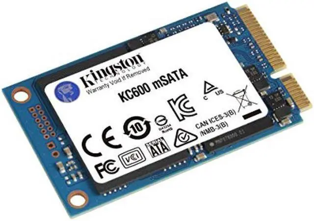 Alt view image 2 of 5 - Kingston SKC600MS/512G - 512GB mSATA SATA III Format SSD with 256-bit XTS-AEX encryption