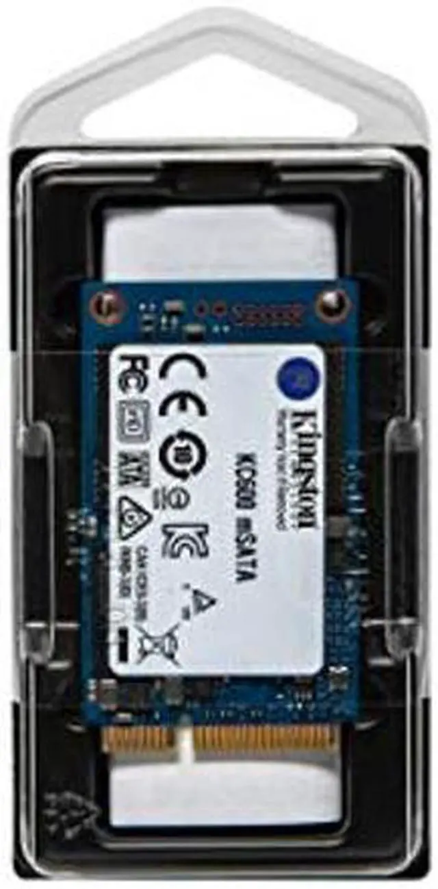 Alt view image 4 of 5 - Kingston SKC600MS/512G - 512GB mSATA SATA III Format SSD with 256-bit XTS-AEX encryption
