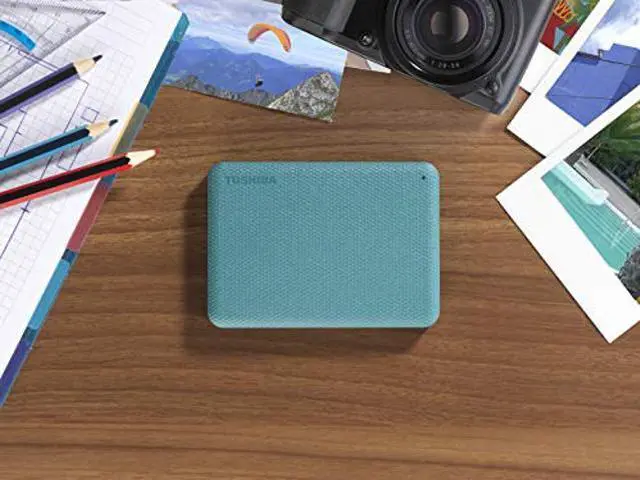 Alt view image 5 of 5 - Toshiba Canvio Advance 4TB Portable External Hard Drive USB 3.0, Green - HDTCA40XG3CA