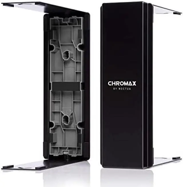 Alt view image 3 of 5 - Noctua NH-U14S CPU Cooler with NA-HC6 chromax.Black Heatsink Covers