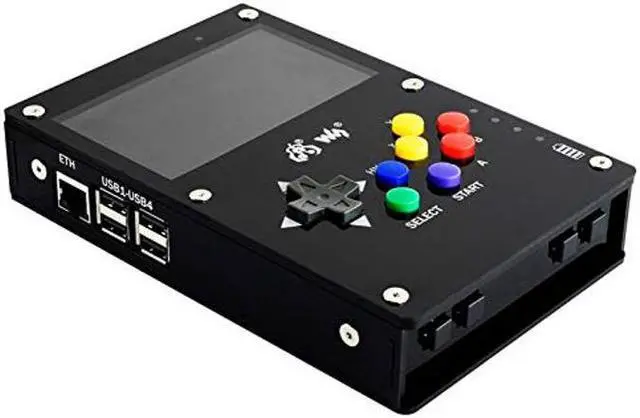 Alt view image 2 of 5 - GamePi43 Accessories Kit for Raspberry Pi 4B/3B+/3B/2B/B+ Portable Retro Video Handheld Game Console with 4.3inch IPS Display 800x480 Pixel 60 fps Smooth Gaming Experience Speaker Earphone Jack