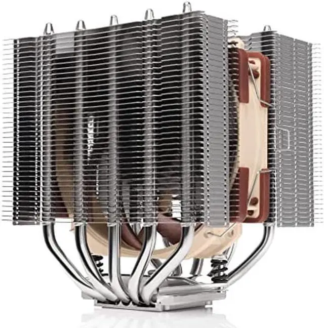 Main image of Noctua NH-D12L, Low-Height Dual-Tower CPU Cooler (120mm, Brown)